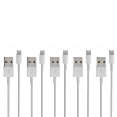 Lightning kabel 1 meter - 5 stuks