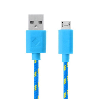 Nylon micro USB kabel 2 meter