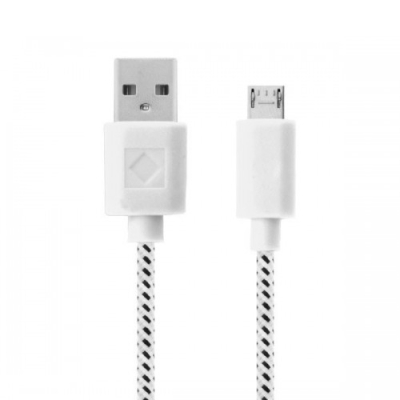 Nylon micro USB kabel 1 meter
