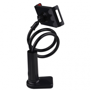 iPad houder met flexibele arm zwart