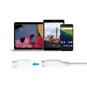 Micro USB naar USB-C 3.1 adapter