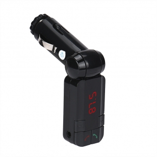 FM Transmitter bluetooth met dubbele USB oplader