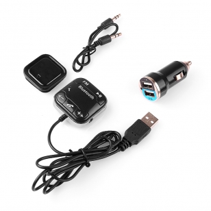 FM Transmitter bluetooth met kabel en magneet