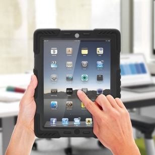 Pepkoo Spider Shockproof Case iPad Mini 1/2/3 zwart