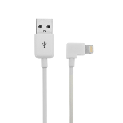 Haakse Lightning kabel 1 meter