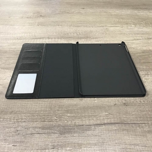 iPad Mini 1/2/3 book case met pasjesruimte - zwart