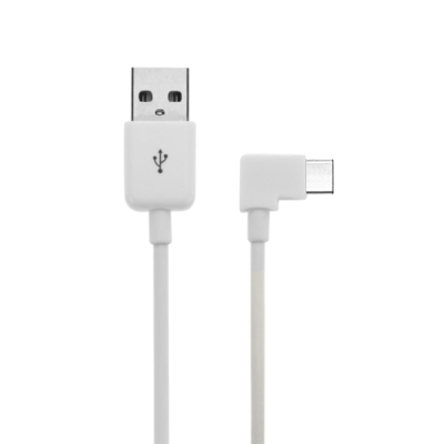 Haakse USB-C naar USB kabel 1 meter