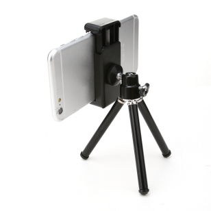 Telefoon statief met compacte klem
