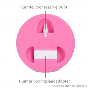 Houder voor Apple Pencil 1 en dop grijs