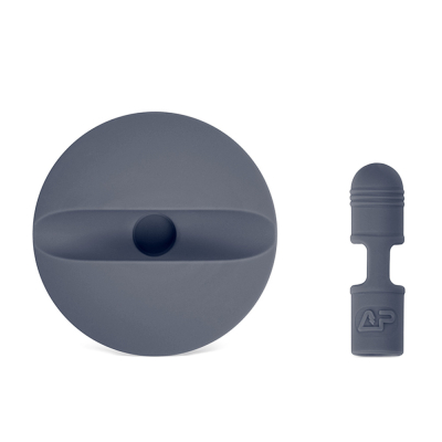 Houder voor Apple Pencil 1 en dop grijs