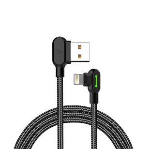 Mcdodo nylon haakse Lightning kabel 1,2 meter