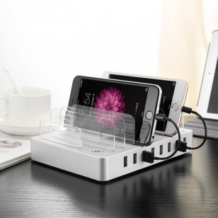 8 USB laadstation hub voor smartphones en tablets