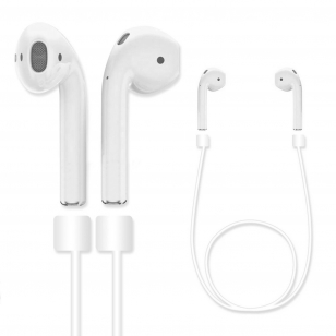 Accessoires set voor AirPods 1 en 2 wit