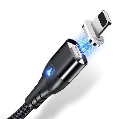 Getihu Lightning kabel 2 meter met magnetische aansluiting