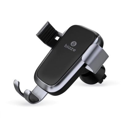 Telefoonhouder zwaartekracht ventilatie met draadloze QI lader