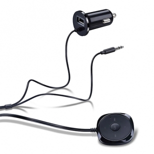 FM Transmitter bluetooth met kabel en USB oplader