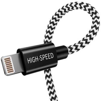 Dux Ducis High-speed nylon Lightning kabel 3 meter