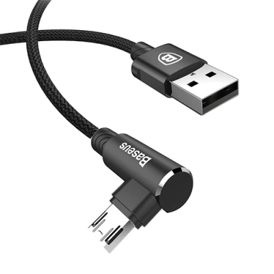 Baseus haakse omkeerbare micro USB kabel 50 centimeter