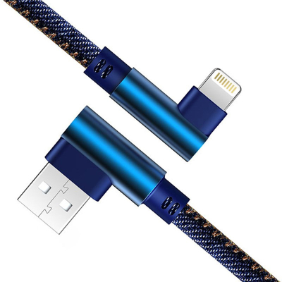 Jeans Lightning kabel haaks 2 meter