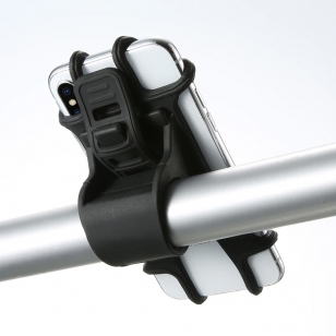 Siliconen telefoonhouder voor fietsstuur