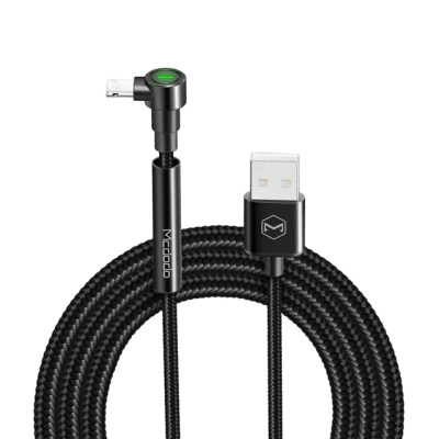 Mcdodo nylon haakse Lightning kabel met standaard 1,8 meter