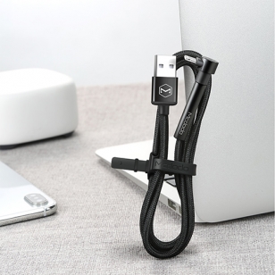 Mcdodo nylon haakse Lightning kabel met standaard 1,8 meter