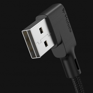 Mcdodo nylon gekrulde USB-C kabel haaks