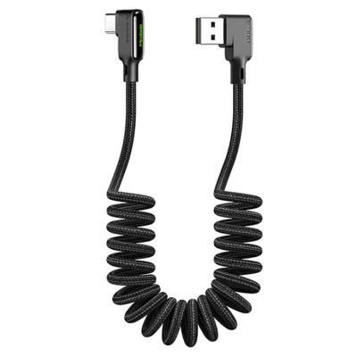 Mcdodo nylon gekrulde USB-C kabel haaks