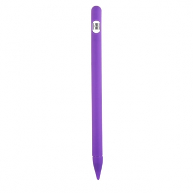Siliconen huls + extra's voor Apple Pencil 1 paars