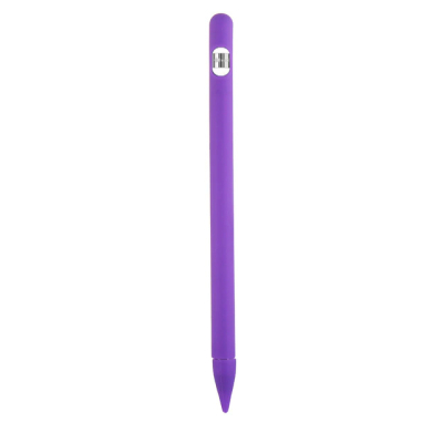 Siliconen huls + extra's voor Apple Pencil 1 paars
