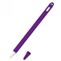 Siliconen huls en puntbeschermer voor Apple Pencil 2 paars