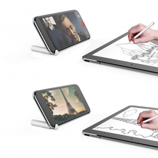 Dop, clip en houder in één voor Apple Pencil