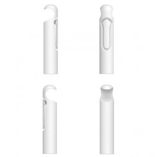 Dop, clip en houder in één voor Apple Pencil