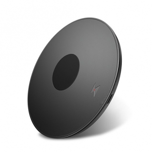 QI draadloze oplader 10W rond zwart