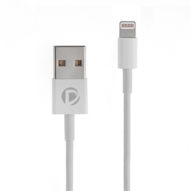 Degion Lightning naar USB kabel 1 meter wit