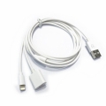 Degion USB oplaadkabel voor Apple Pencil en iPhone 1 meter