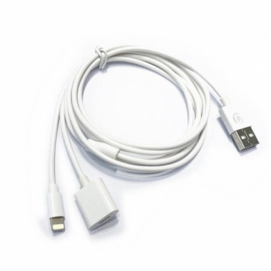 Degion USB oplaadkabel voor Apple Pencil en iPhone 1 meter
