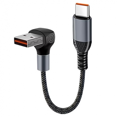 USB-C naar USB kabel haaks 20 cm