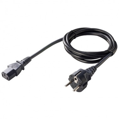 Apparaat snoer C13 - 1.8 meter - zwart